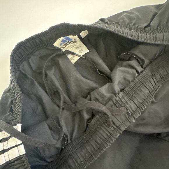 Adidas Track Pants Mens Large Y2K Vintage Training Windbreaker NYLON 90s READ - Picture 6 of 13